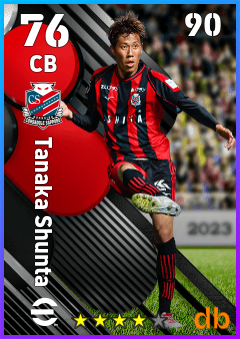 Tanaka Shunta eFootball player card