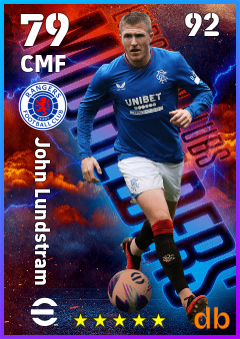 John Lundstram — CMF, OVR 79, MAX 92