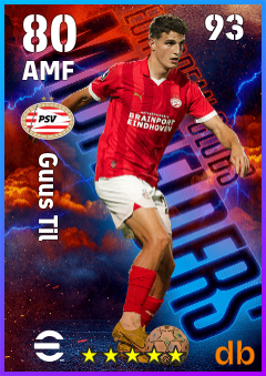 Guus Til — AMF, OVR 80, MAX 93