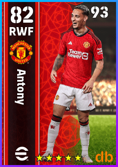 Antony eFootball player card