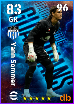 Yann Sommer — GK, OVR 83, MAX 96