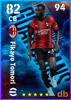 Fikayo Tomori — CB, OVR 82, MAX 94