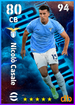 Nicolò Casale — CB, OVR 80, MAX 94