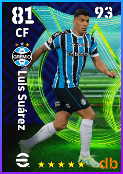 Luis Suárez eFootball player card
