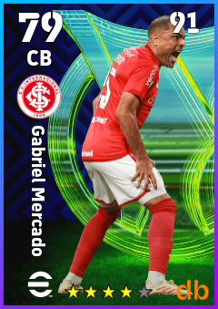 Gabriel Mercado — CB, OVR 79, MAX 91