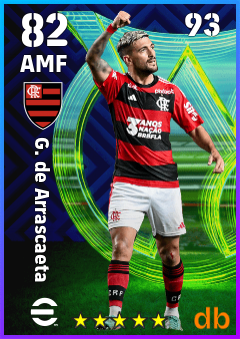 G. de Arrascaeta — AMF, OVR 82, MAX 93