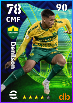 Denilson — CMF, OVR 78, MAX 90