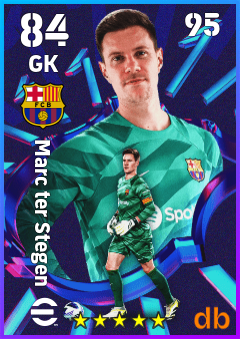 Marc ter Stegen — GK, OVR 84, MAX 95