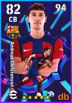 Andreas Christensen — CB, OVR 82, MAX 94