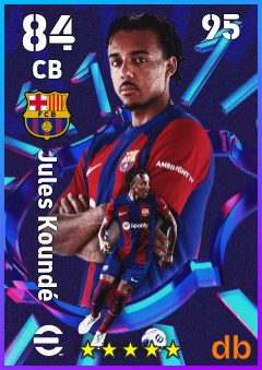 Jules Koundé — CB, OVR 84, MAX 95