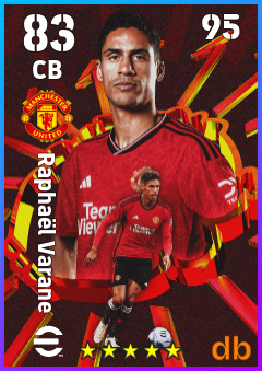 Raphaël Varane eFootball player card
