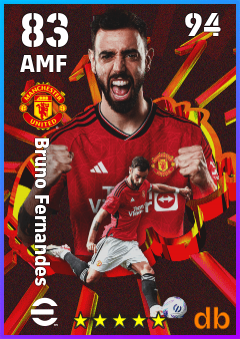 Bruno Fernandes eFootball player card