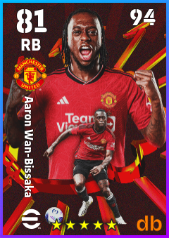 Aaron Wan-Bissaka — RB, OVR 81, MAX 94
