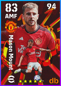 Mason Mount eFootball player card