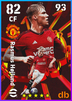Rasmus Højlund eFootball player card