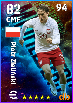 Piotr Zieliński — CMF, OVR 82, MAX 94