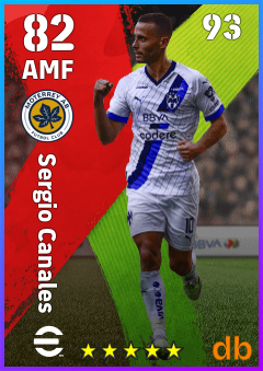 Sergio Canales — AMF, OVR 82, MAX 93