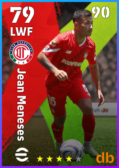 Jean Meneses — LWF, OVR 79, MAX 90