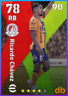 Ricardo Chávez — RB, OVR 78, MAX 90