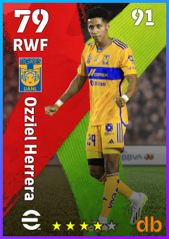 Ozziel Herrera — RWF, OVR 79, MAX 91