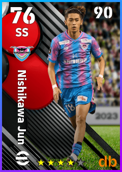 Nishikawa Jun eFootball player card
