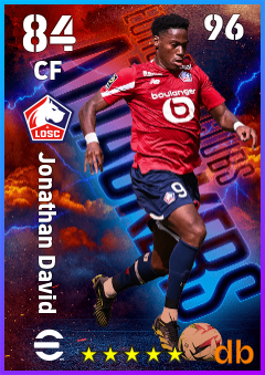 Jonathan David eFootball player card