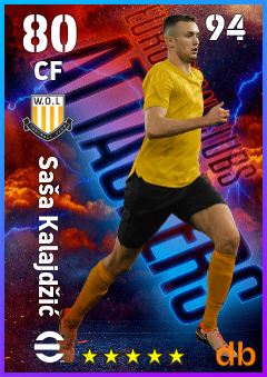 Saša Kalajdžić — CF, OVR 80, MAX 94