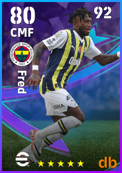 Fred — CMF, OVR 80, MAX 92