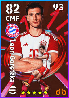 Leon Goretzka — CMF, OVR 82, MAX 93