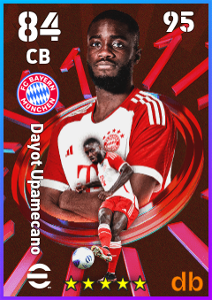 Dayot Upamecano — CB, OVR 84, MAX 95