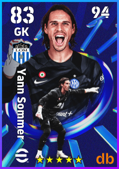 Yann Sommer — GK, OVR 83, MAX 94