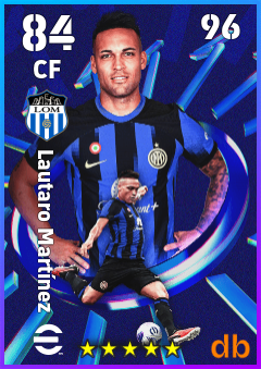 Lautaro Martínez — CF, OVR 84, MAX 96