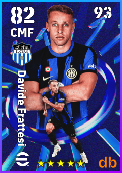 Davide Frattesi — CMF, OVR 82, MAX 93