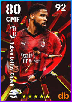 Ruben Loftus-Cheek — CMF, OVR 80, MAX 92