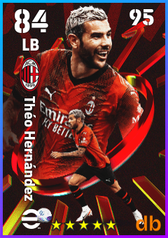 Théo Hernández — LB, OVR 84, MAX 95