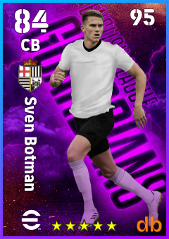 Sven Botman — CB, OVR 84, MAX 95