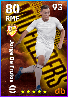 Jorge De Frutos — RMF, OVR 80, MAX 93