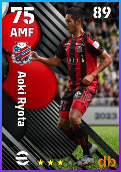 Aoki Ryota — AMF, OVR 75, MAX 89