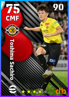 Toshima Sachiro eFootball player card