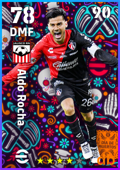 Aldo Rocha — DMF, OVR 78, MAX 90