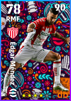 Édgar Méndez eFootball player card