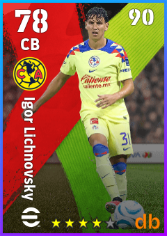 Igor Lichnovsky — CB, OVR 78, MAX 90