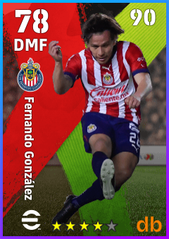 Fernando González eFootball player card
