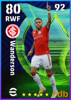 Wanderson — RWF, OVR 80, MAX 92