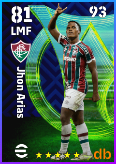 Jhon Arias eFootball player card