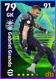 Gabriel Grando — GK, OVR 79, MAX 91