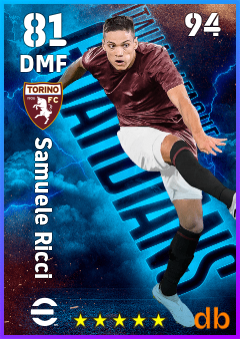 Samuele Ricci — DMF, OVR 81, MAX 94