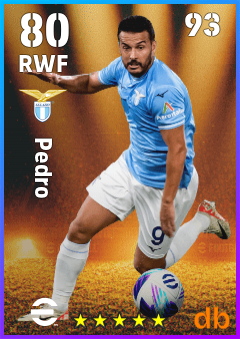 Pedro eFootball player card