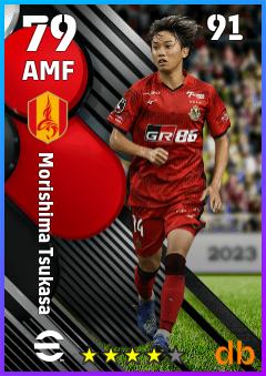 Morishima Tsukasa — AMF, OVR 79, MAX 91