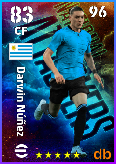 Darwin Núñez eFootball player card